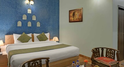 Hariyali Dhani Camps & Desert Resort With Swimming Pool, Near Jodhpur Room Type - Deluxe Room With Balcony