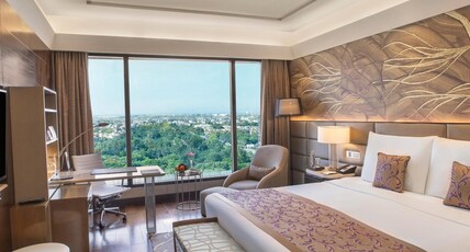The Leela Ambience Convention Hotel Delhi Room Type - Premier Room with Bathtub The Leela Ambience Convention Hotel Delhi Room Type - Premier Room with Bathtub