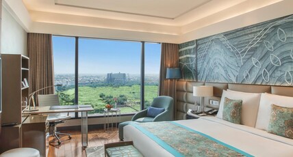 The Leela Ambience Convention Hotel Delhi Room Type - Club room with cocktail hours The Leela Ambience Convention Hotel Delhi Room Type - Club room with cocktail hours