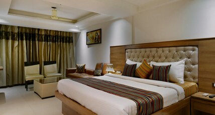 Hotel Lotus Paradise By Golden Key At Parker Mall Near TDI Kundli Room Type - Luxury Suite Room - Panoramic City View Hotel Lotus Paradise By Golden Key At Parker Mall Near TDI Kundli Room Type - Luxury Suite Room - Panoramic City View