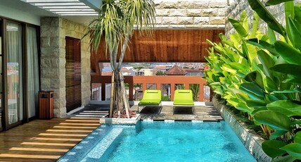 TS Suites Leisure Seminyak Room Type - 2 bedroom Tsky Rooftop Villa with private pool TS Suites Leisure Seminyak Room Type - 2 bedroom Tsky Rooftop Villa with private pool