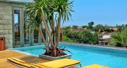 TS Suites Leisure Seminyak Room Type - 2 bedroom TSun Rooftop villa with private pool TS Suites Leisure Seminyak Room Type - 2 bedroom TSun Rooftop villa with private pool
