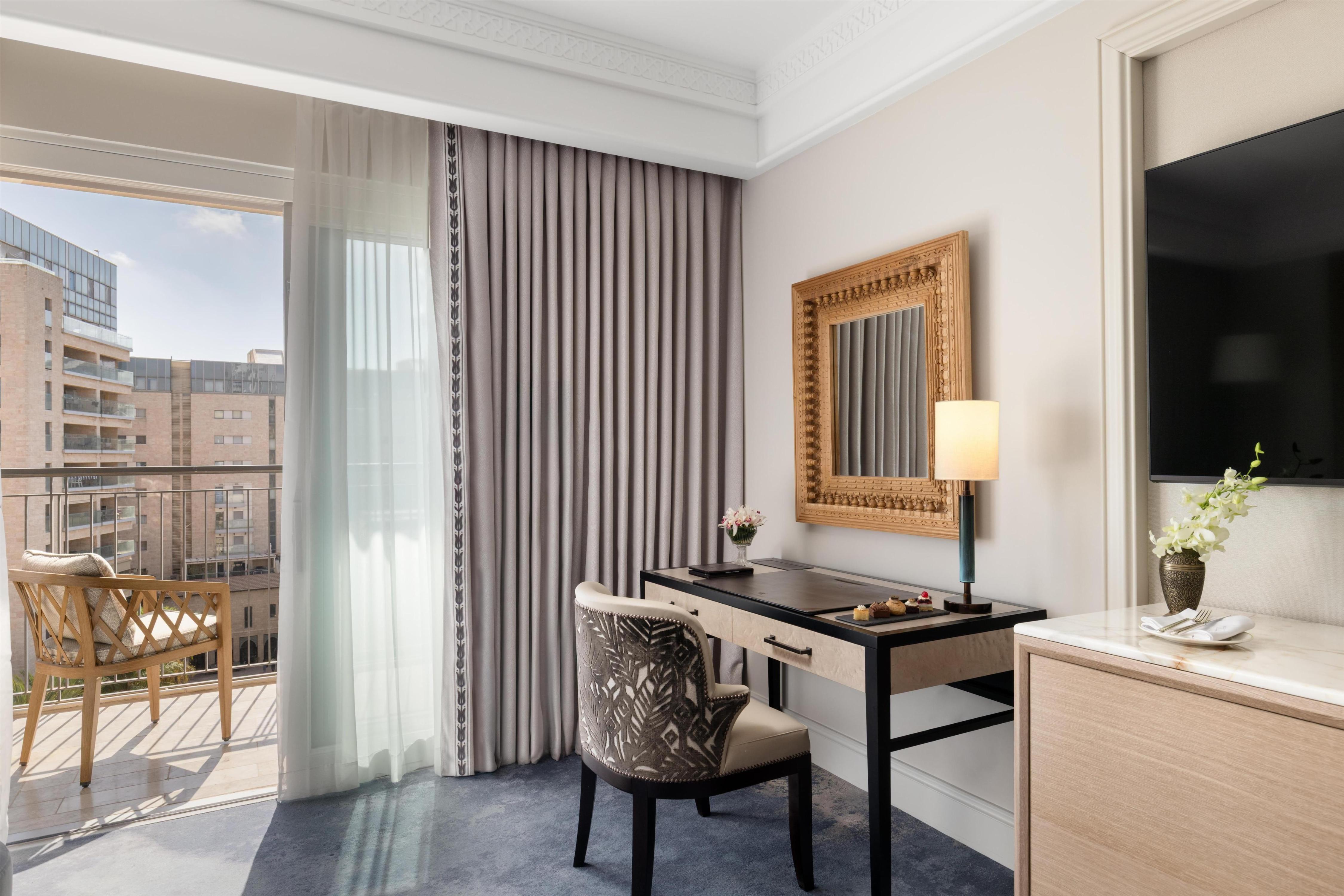 Waldorf Astoria Jerusalem by Hilton Room Type - PREMIER GRAND DELUXE KING