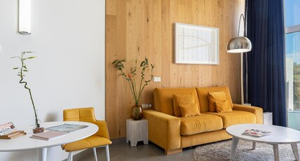 Higueron Hotel Malaga, Curio Collection by Hilton Room Type - KING DPLX STE W PARTIAL VW
