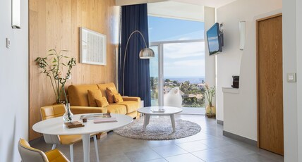 Higueron Hotel Malaga, Curio Collection by Hilton Room Type - KING DUPLEX STE W  SEA VW
