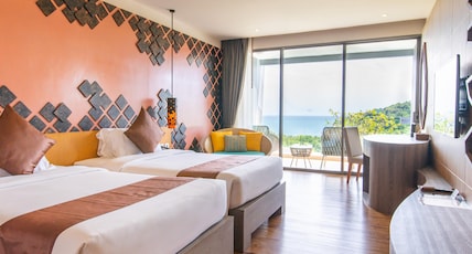 Crest Resort & Pool Villas Phuket Room Type - Deluxe Sea View Crest Resort & Pool Villas Phuket Room Type - Deluxe Sea View