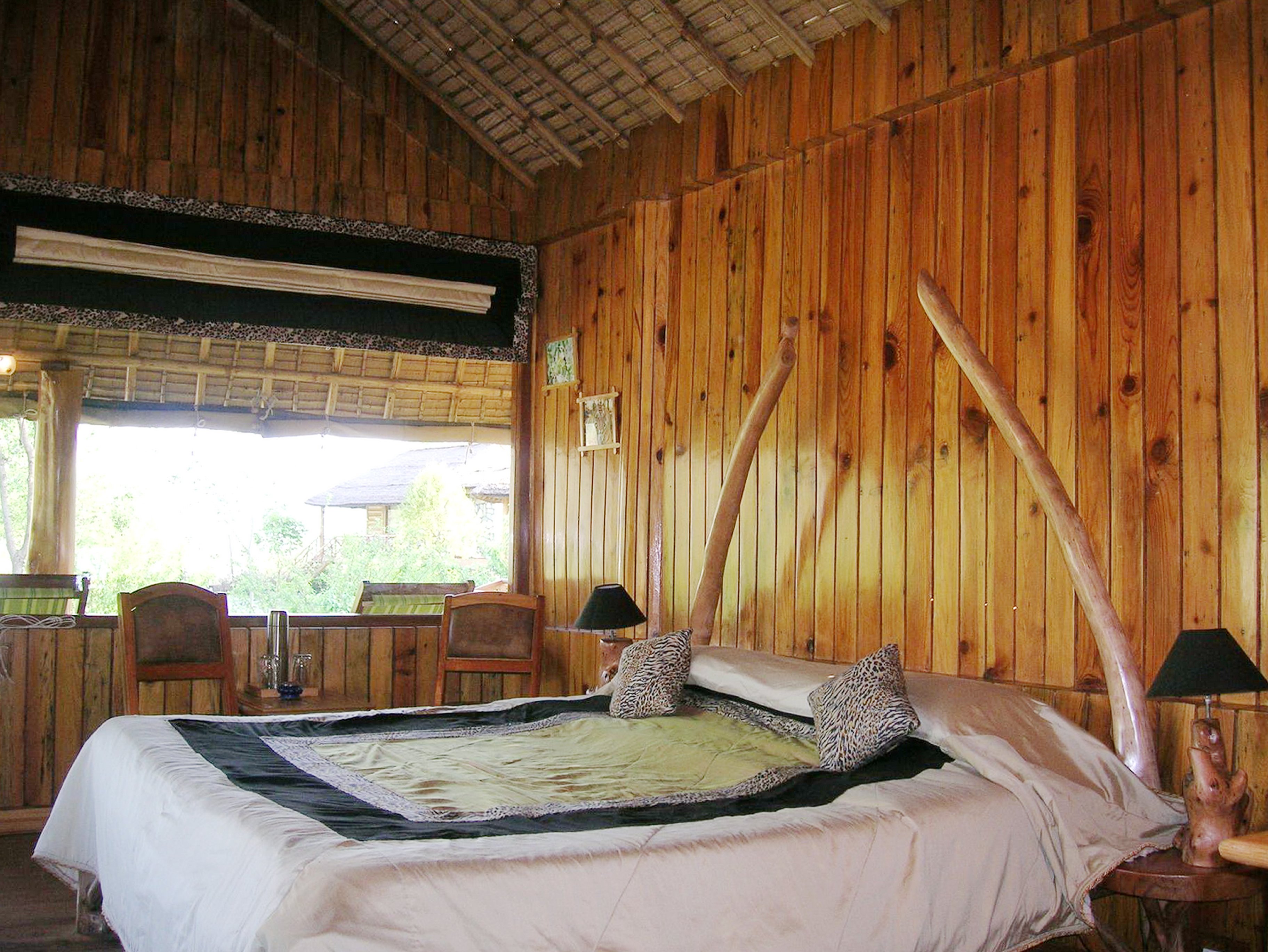 Camp River Wild Resort Room Type - AC Wooden Cottages