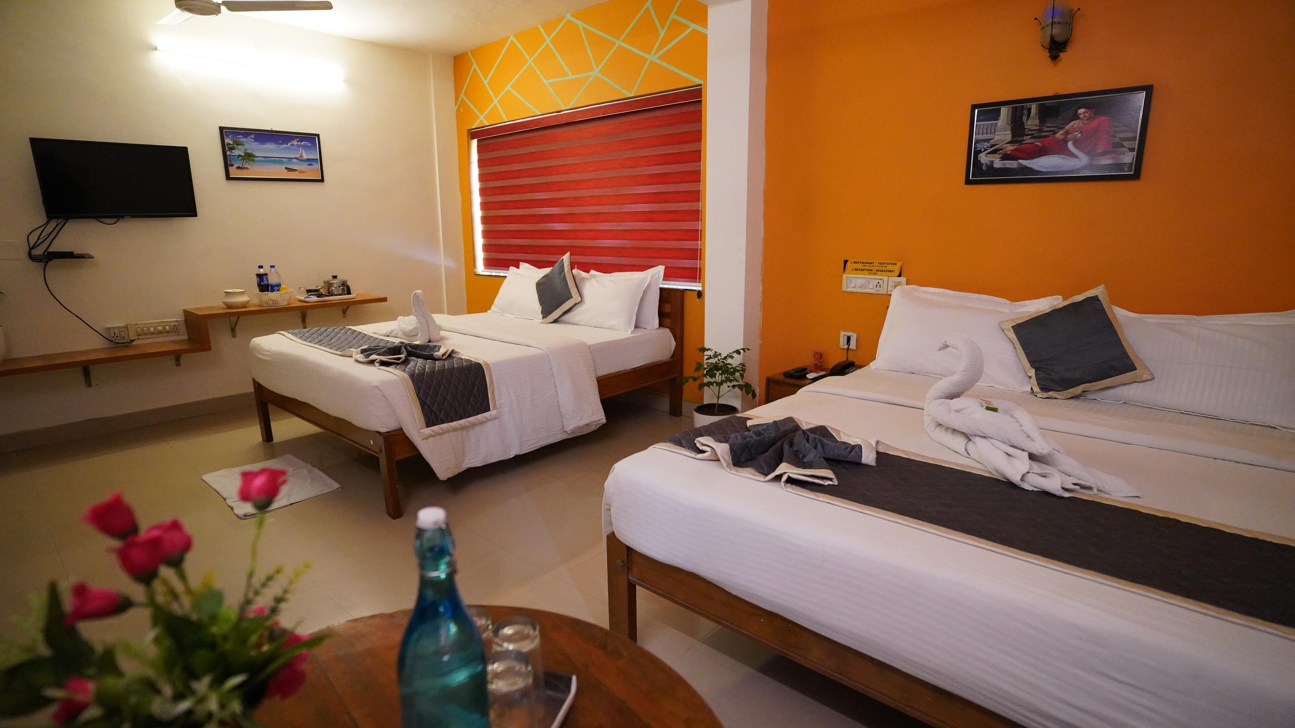 Hotel Silver Sand Room Type - Four Bed Family Deluxe AC