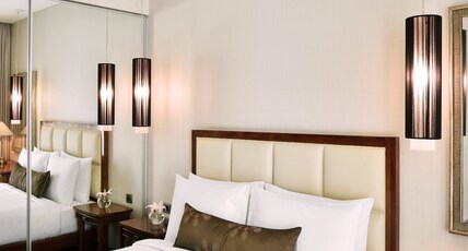 Marriott Suites Pune Room Type - 3 Bedroom Residential Suite, Living Room, Balcony, Kitchenette Marriott Suites Pune Room Type - 3 Bedroom Residential Suite, Living Room, Balcony, Kitchenette