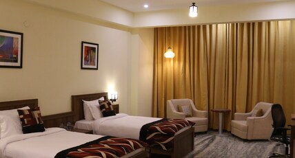 Regenta Central Mewargarh Room Type - Premier Twin Lake Facing Rooms