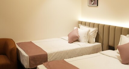 Jivanta Hotel Room Type - Executive Twin Bed - Complimentary Shuttle pickup and drop to Sai Baba Samadhi Mandir.