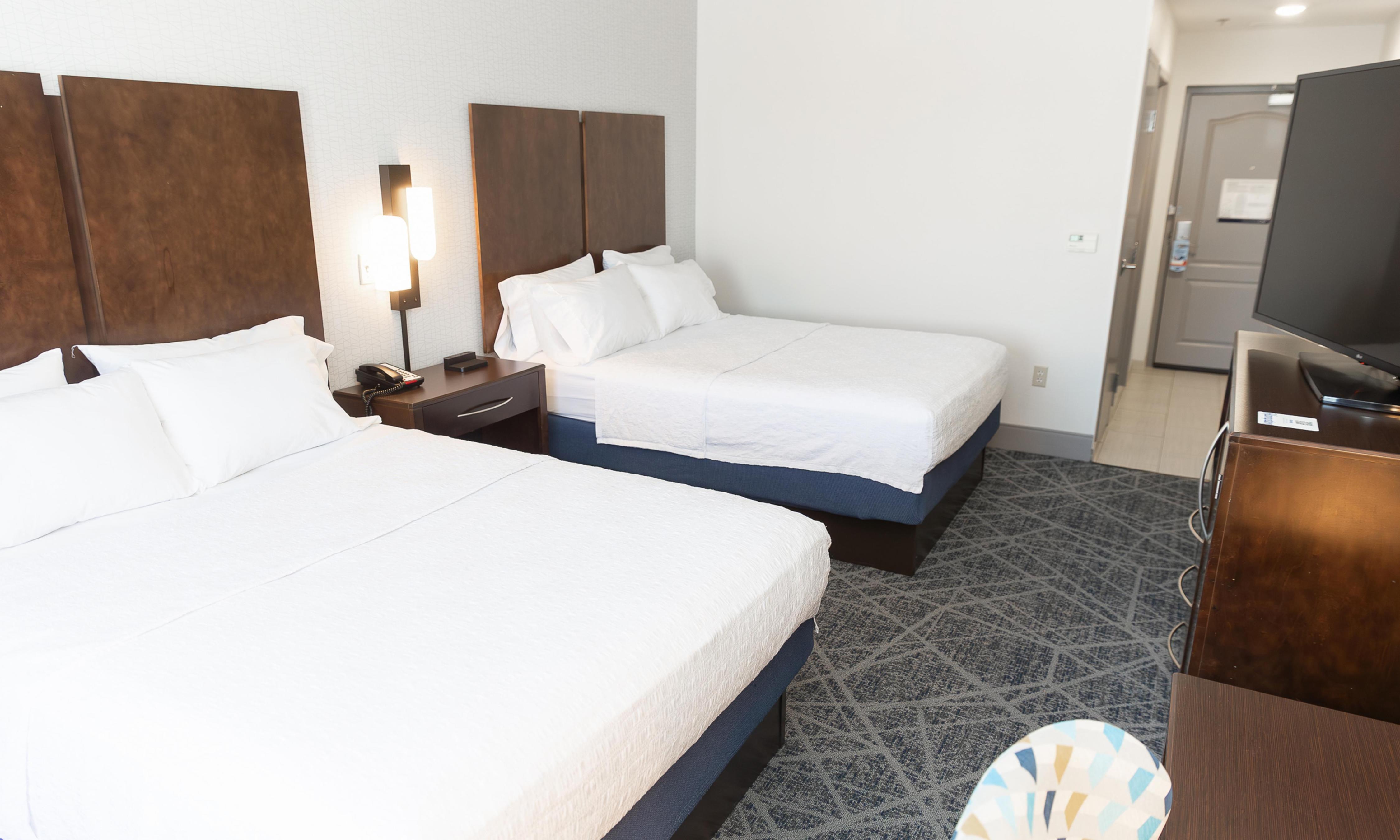 Hampton Inn & Suites by Hilton Williamsport-Faxon Exit Room Type - 2QN MOB HEARING ACC TUB NS