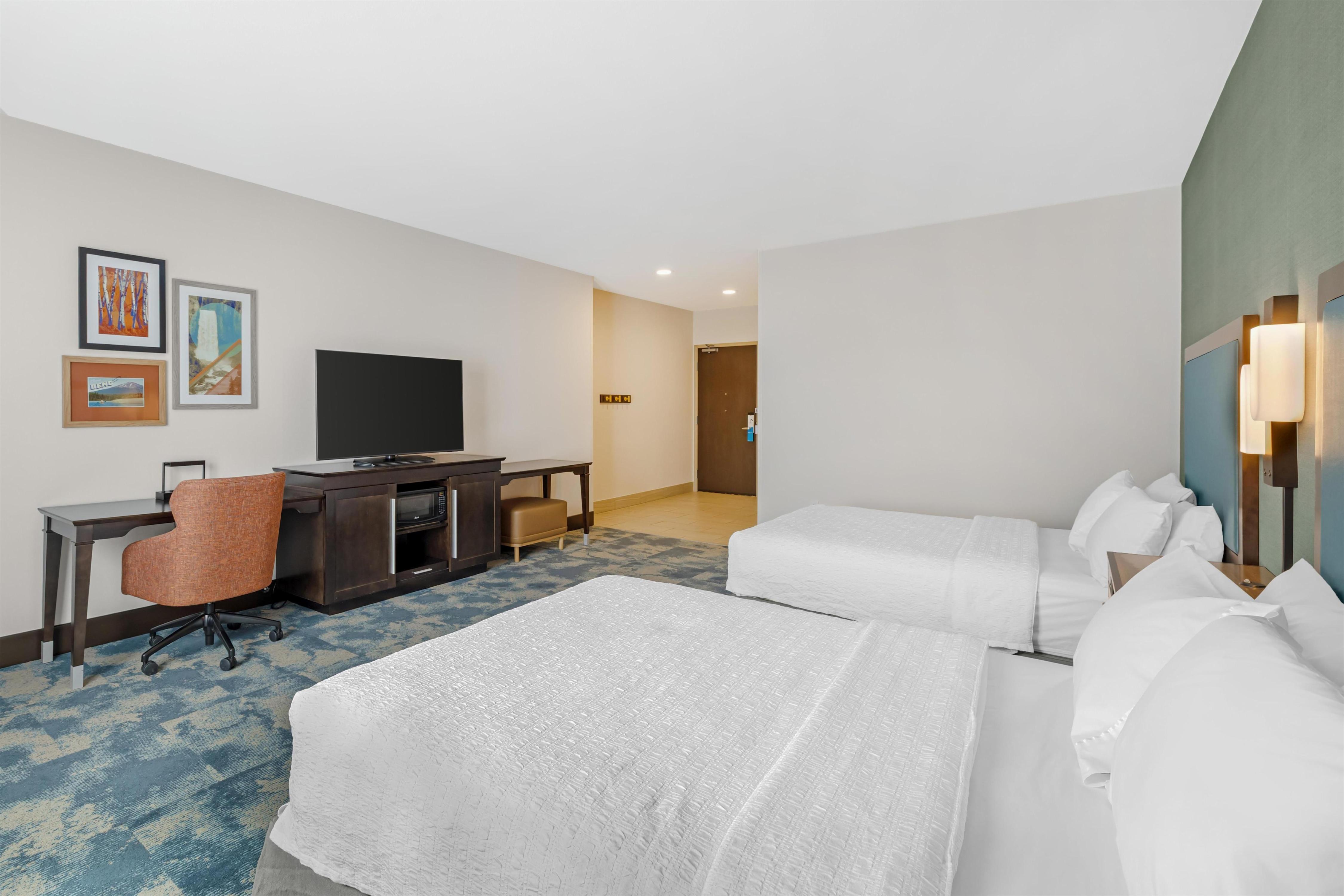 Hampton Inn & Suites by Hilton Bend Room Type - 2 QNS ACCESSIBLE W TUB NS