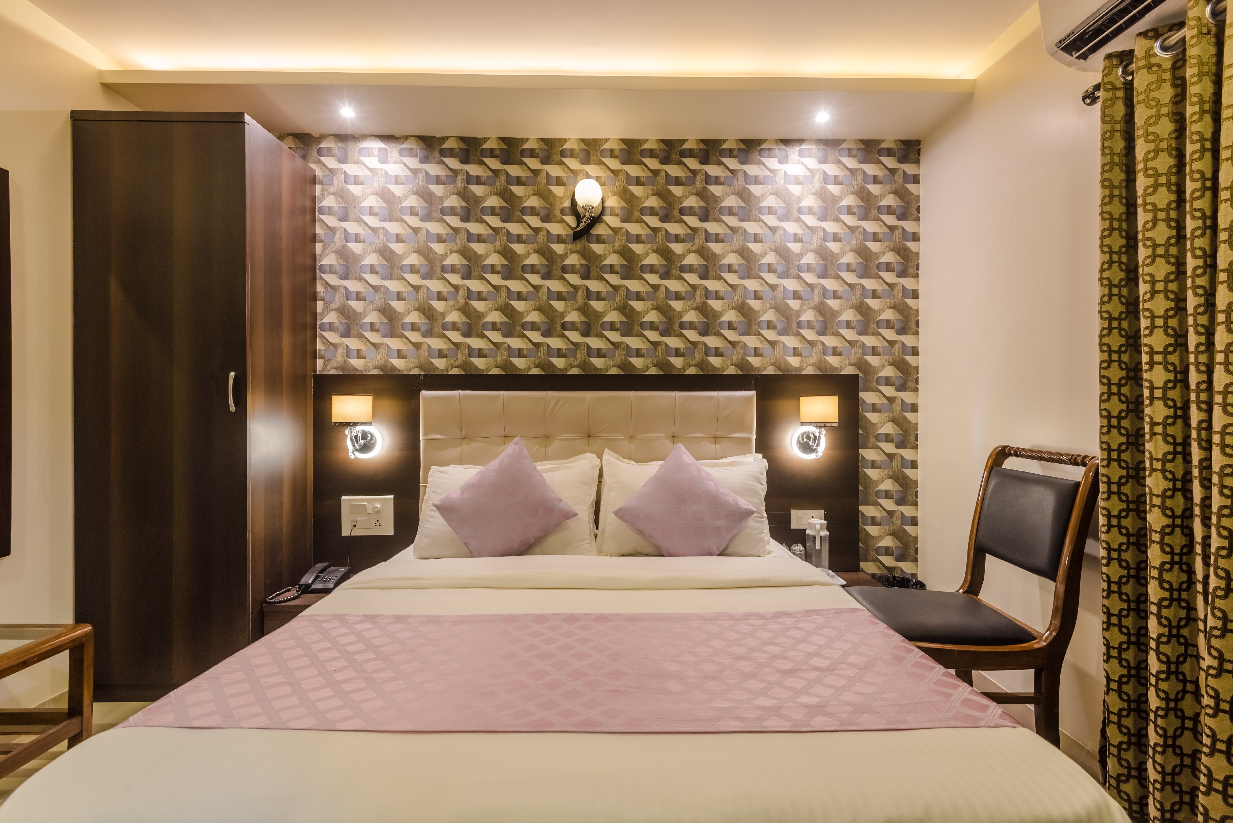 Hotel Liberty Plaza(Close to Phoenix Mall) Room Type - Deluxe Room With Fast WIFI