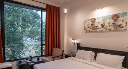 Triose Boutique Hotel Room Type - Luxury King with Private Pocket Terrace Breakfast 8am to 10am Evening Tea 4pm to 5pm