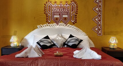 Surjivan Resort Room Type - Deluxe Mud Hut-First Floor accomodation