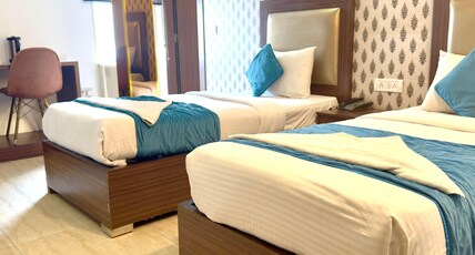 Hotel Pawan Plaza at Karol Bagh Room Type - Standard double or Twin bed AC Room (Delhi Id Accepted)