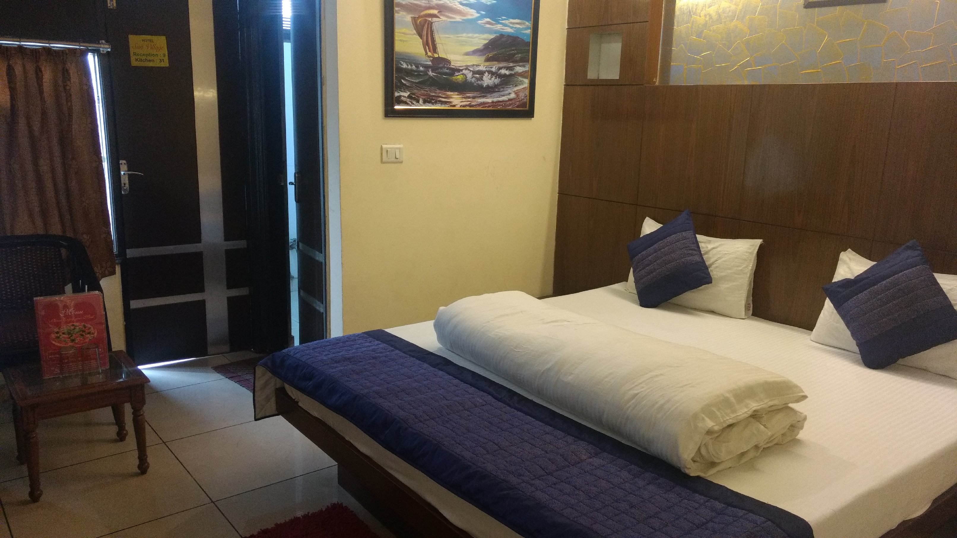 Hotel Sun Village Room Type - Deluxe Room AC With Free WiFi Safe and Hygiene stay