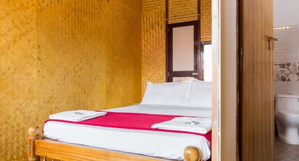 Thoms Beach Homestay Room Type - Bamboo Hut BUDGET Double Bed Room, attached Bath Room Thoms Beach Homestay Room Type - Bamboo Hut BUDGET Double Bed Room, attached Bath Room