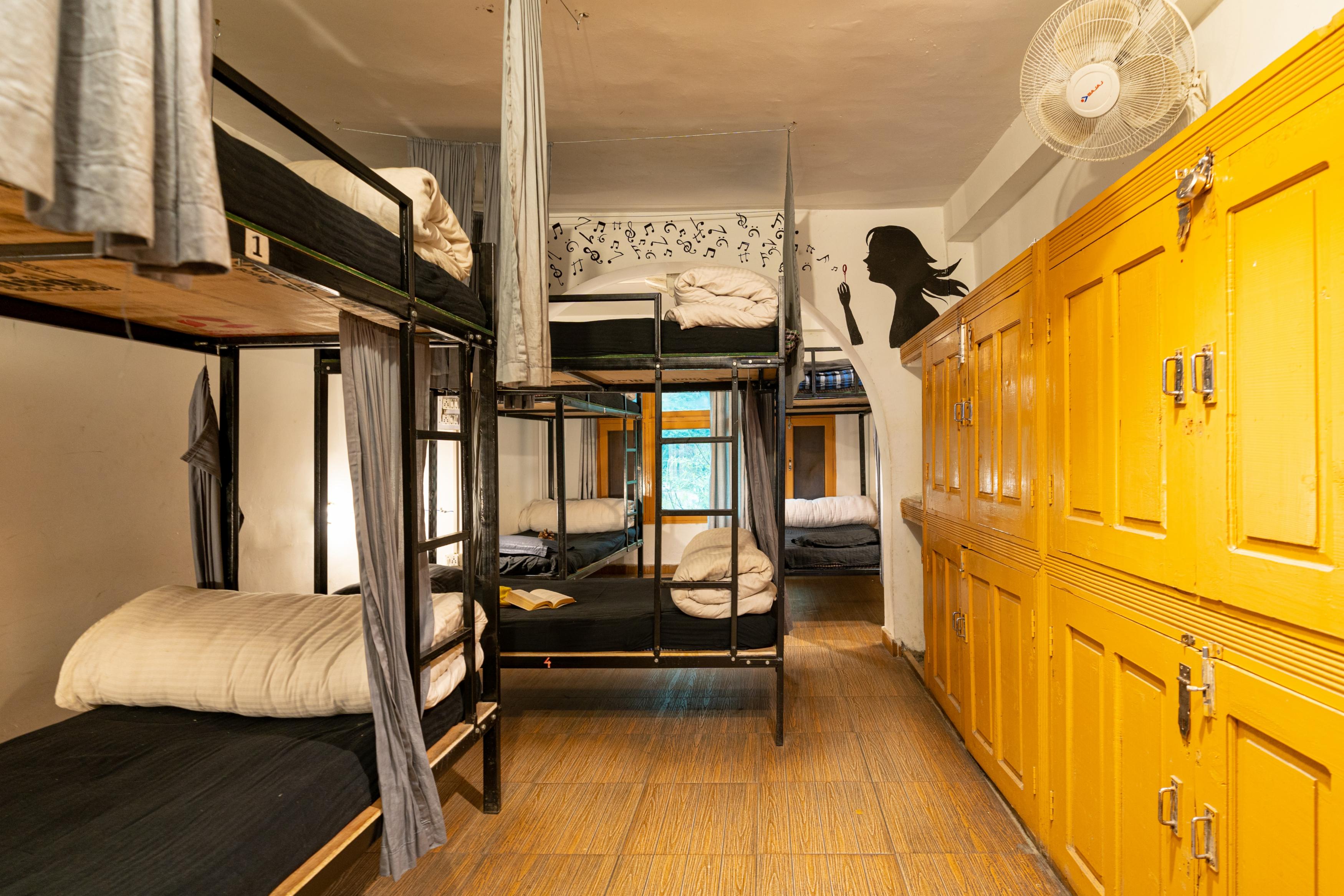 Nomads Hostel | Rooms & Dorms Room Type - 1 Bed in a 8 Bunk Bed Non-AC Dormitory With Shared Bathroom