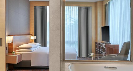 Hyatt Regency Lucknow Gomti Nagar Room Type - Regency Suite & Unlimited Complimentary cocktails from 19:00 HRS to 21:00 HRS