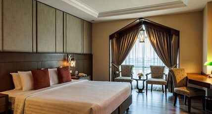 Al Meroz Hotel Bangkok Room Type - Superior King Room with City View Al Meroz Hotel Bangkok Room Type - Superior King Room with City View