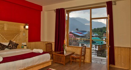 Mountain Green Villa, Manali Room Type - Super Deluxe - Private Balcony