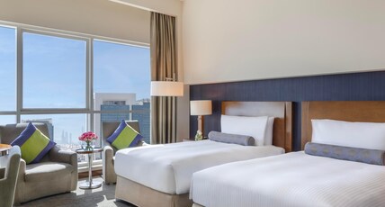 Grand Millennium Al Wahda Hotel and Executive Apartments Abu Dhabi Room Type - Deluxe Room-Twin Bed