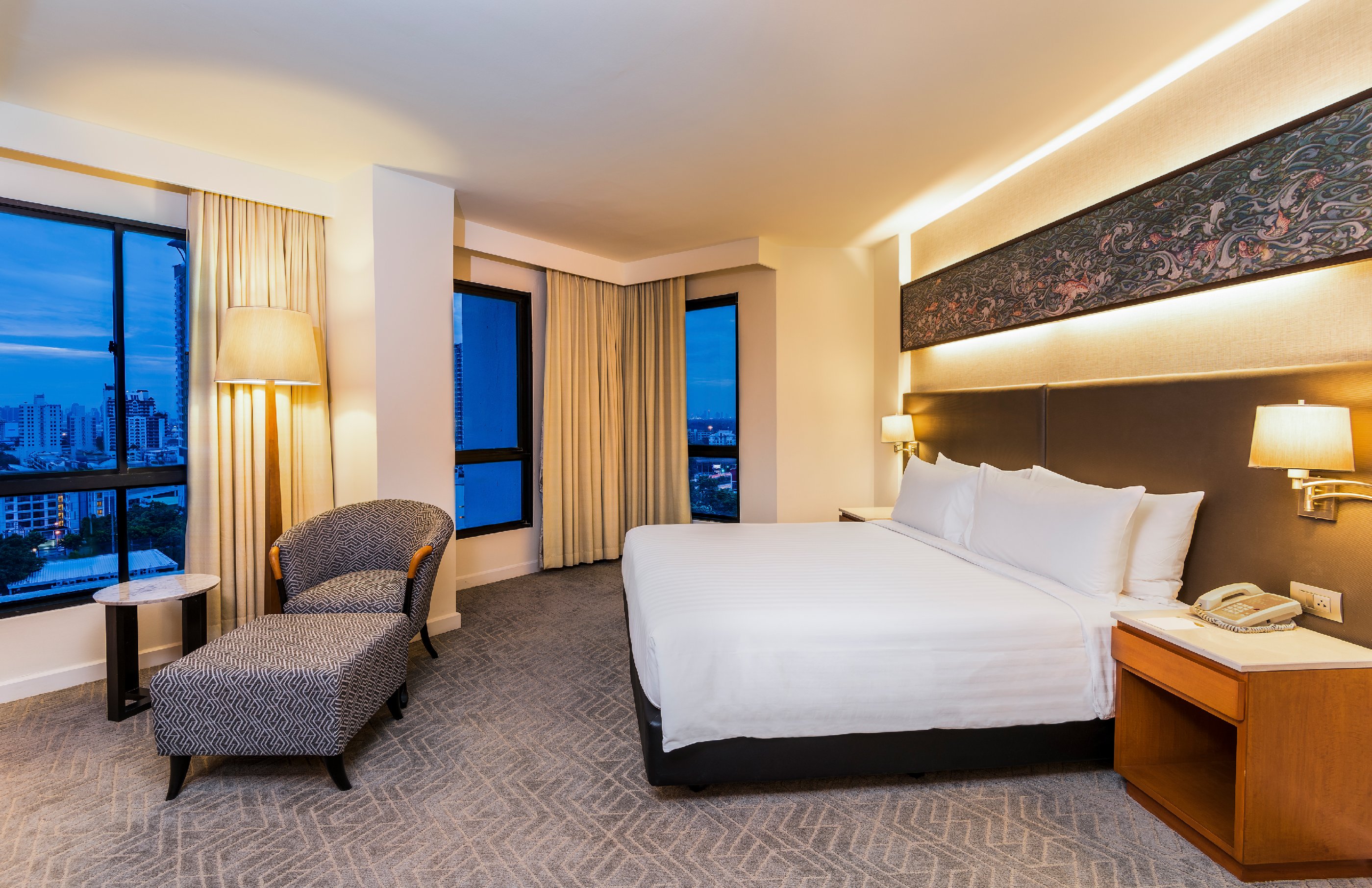 Chatrium Sathon Bangkok Room Type - Grand Deluxe Two-Bedroom Suite King Chatrium Sathon Bangkok Room Type - Grand Deluxe Two-Bedroom Suite King