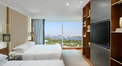 Grand Hyatt Dubai Hotel Room Type - 2 King Beds Family Suite with Club Access