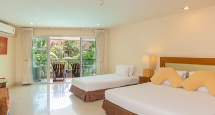 Bella Villa Cabana Room Type - Deluxe Twin King Pool View Room (Balcony and Kitchenett) Bella Villa Cabana Room Type - Deluxe Twin King Pool View Room (Balcony and Kitchenett)