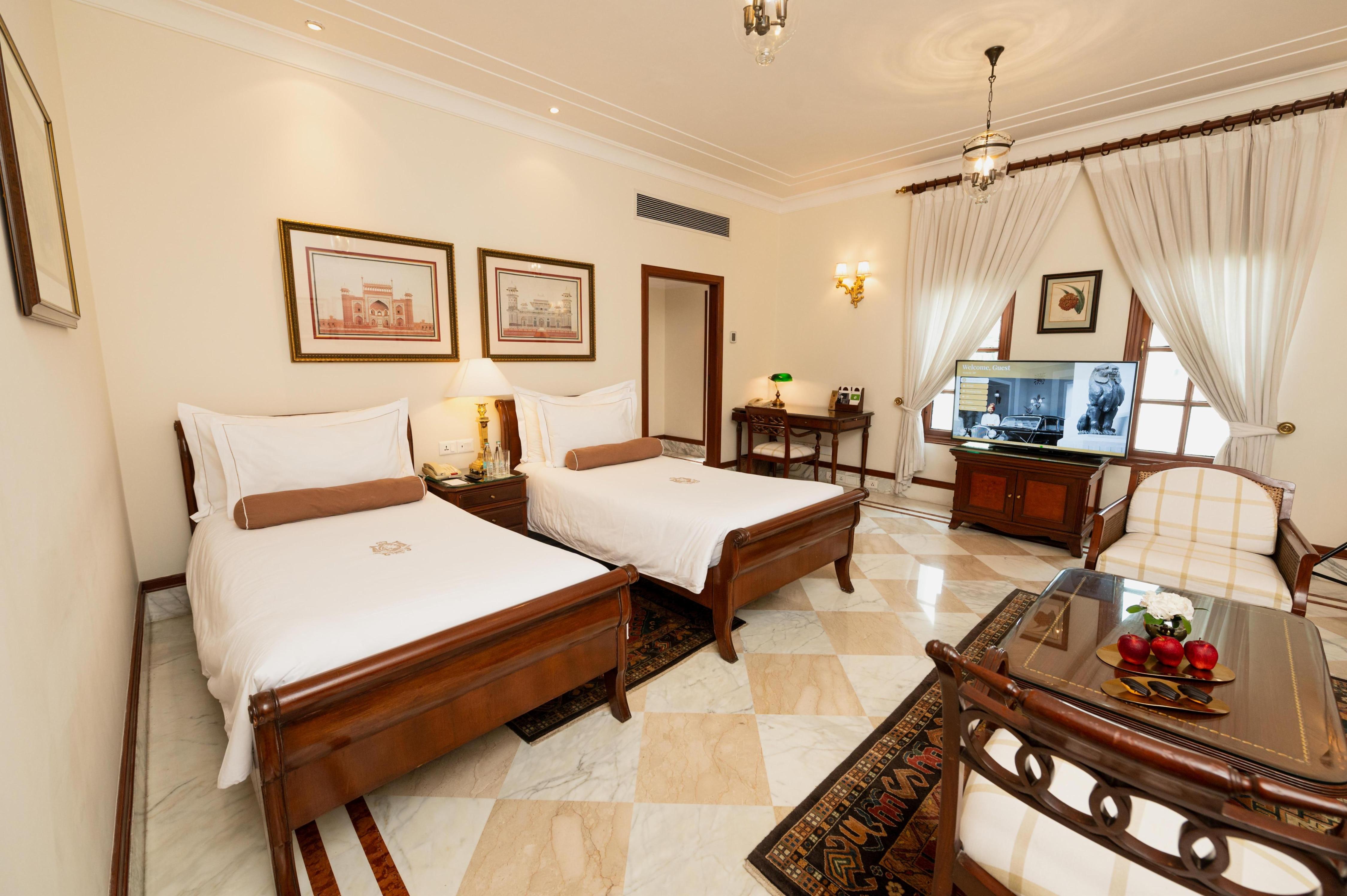 The Imperial New Delhi Room Type - Imperial Room - Twin Bed with Bathtub