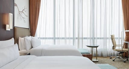 The Westin Kolkata Rajarhat Room Type - Deluxe Twin Bed with Bathtub
