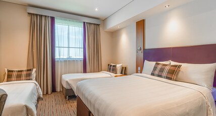 Premier Inn Dubai Silicon Oasis – An Emirates Group Company Room Type - Family Room - Non Smoking Premier Inn Dubai Silicon Oasis – An Emirates Group Company Room Type - Family Room - Non Smoking