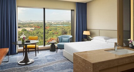 The Den Bengaluru, LXR Hotels and Resorts Room Type - King Deluxe Room The Den Bengaluru, LXR Hotels and Resorts Room Type - King Deluxe Room