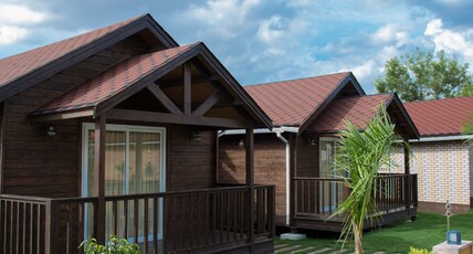 Sun Hotel and Resort, Abu Road (39 kms from Mount Abu) Room Type - Sun Wooden Cottage