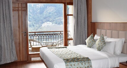 The Orchid Manali  a Boutique Hotel Room Type - Club Room Valley View with Balcony