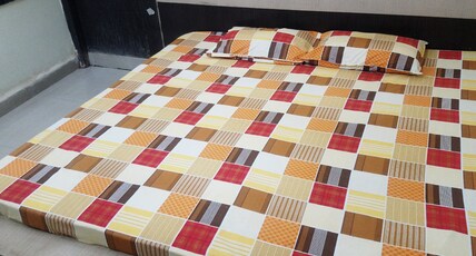 Hotel Om Sai Room Type - Super Deluxe AC room (Double Bed Room)