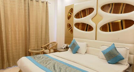 The Gold Regency @ Paharganj Room Type - Deluxe Room With Window - Welcome Drink on Arrival Juice or Butter Milk