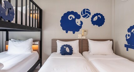 Kokotel Krabi Ao Nang Room Type - Koko Party - Twin & Bunk Bed Kokotel Krabi Ao Nang Room Type - Koko Party - Twin & Bunk Bed