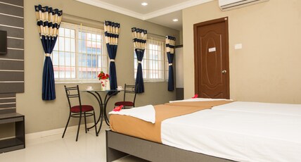 HOTEL TEMPLE GATE Room Type - AC Double bed room