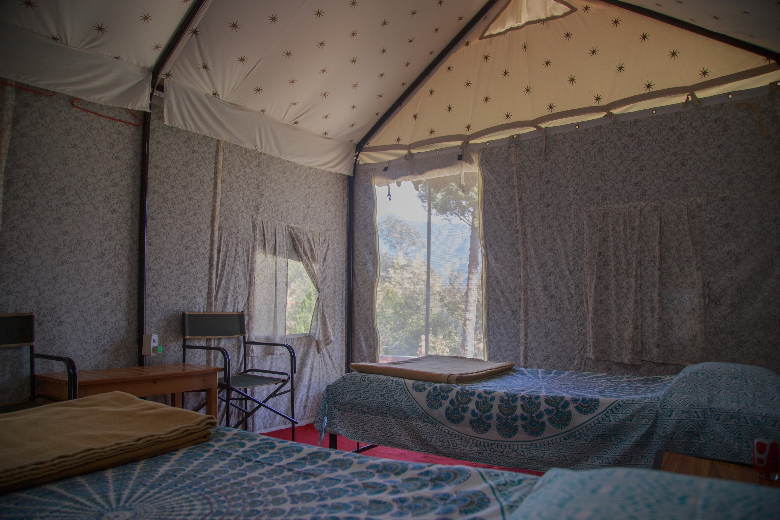Kedar Camp Resorts | Tents & Cottages - Tap to explore photos