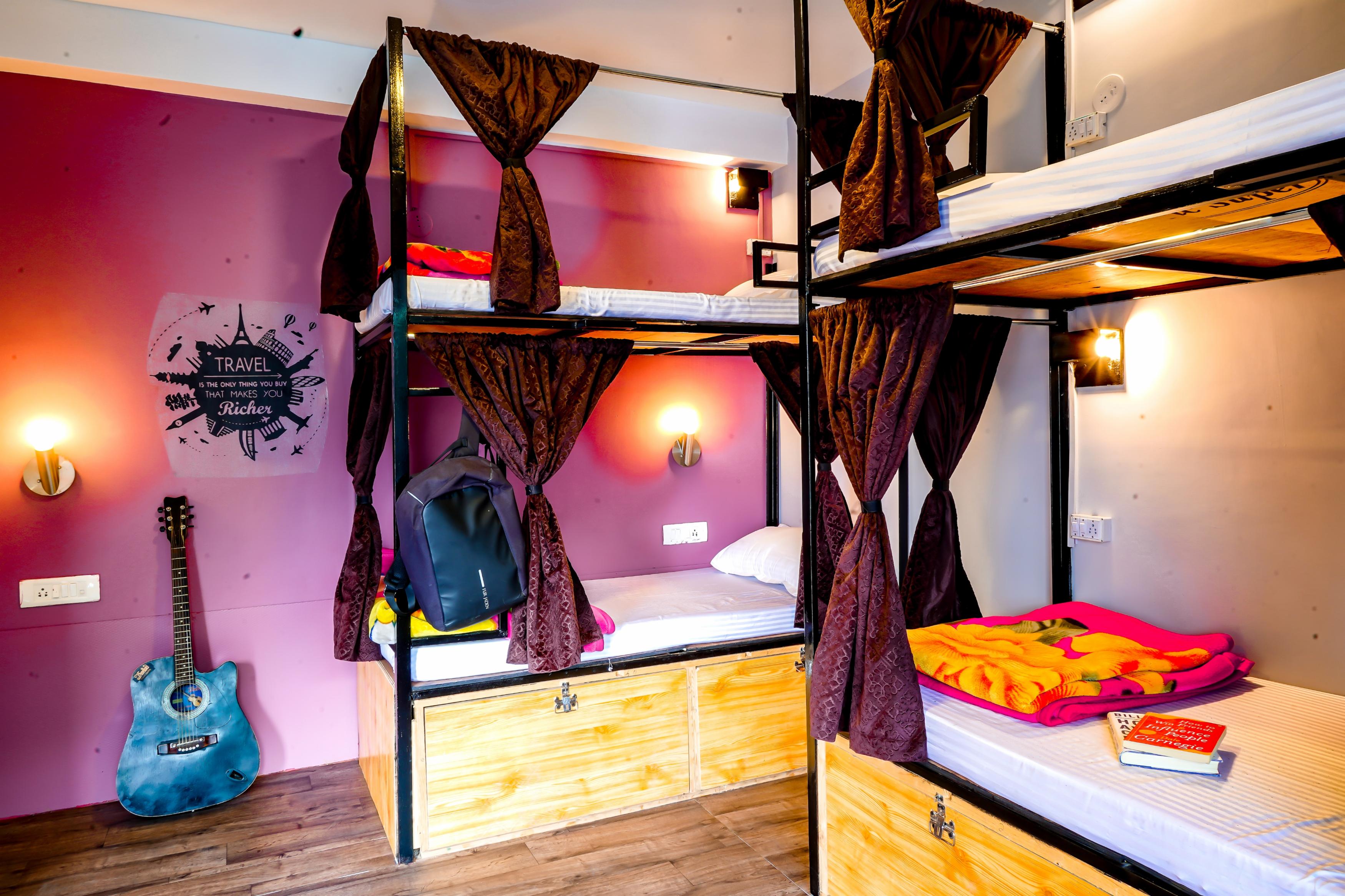 BROS Hostel | Dorms & Private Rooms Room Type - Mixed Dorm | 1 Bed in 4-Bunk Bed Non AC Dorm | Attached Bathroom BROS Hostel | Dorms & Private Rooms Room Type - Mixed Dorm | 1 Bed in 4-Bunk Bed Non AC Dorm | Attached Bathroom