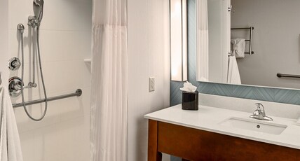 HILTON GARDEN INN PIGEON FORGE Room Type - 1KNG ACC STE RI SHWR BLCNY