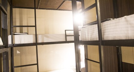 Social Safari Hostel | Rooms & Dorms Room Type - Mixed Dorm | 1 Bed in 12-Bunk Bed AC Dorm | Shared Attached Bathroom