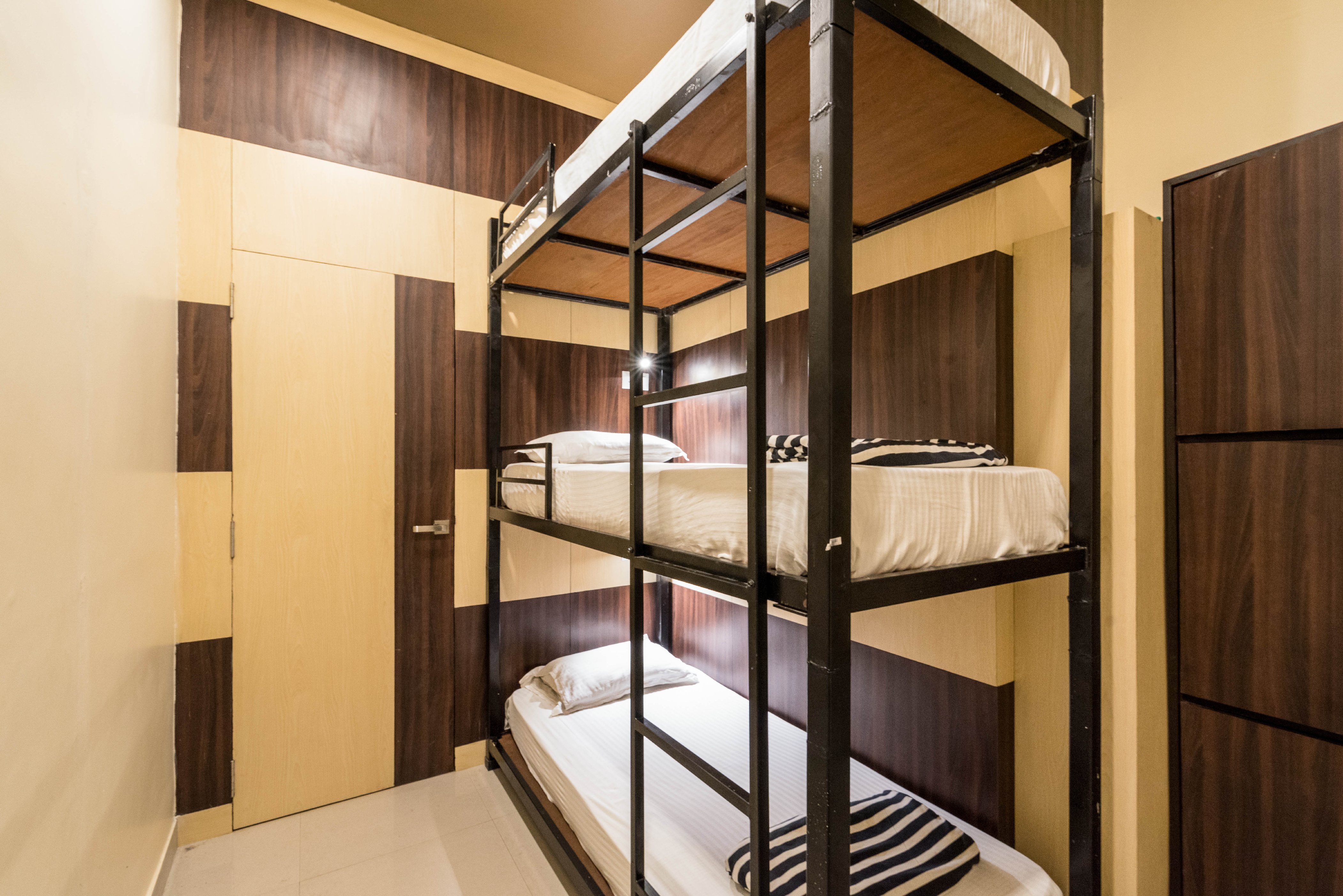Social Safari Hostel | Rooms & Dorms Room Type - Mixed Dorm | 1 Bed in 3-Bunk Bed AC Dorm | Shared Bathroom