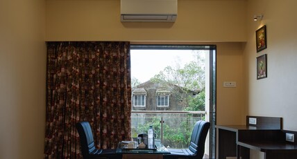 CITY PALACE RESORT Room Type - AC Deluxe Room With Balcony with Front View