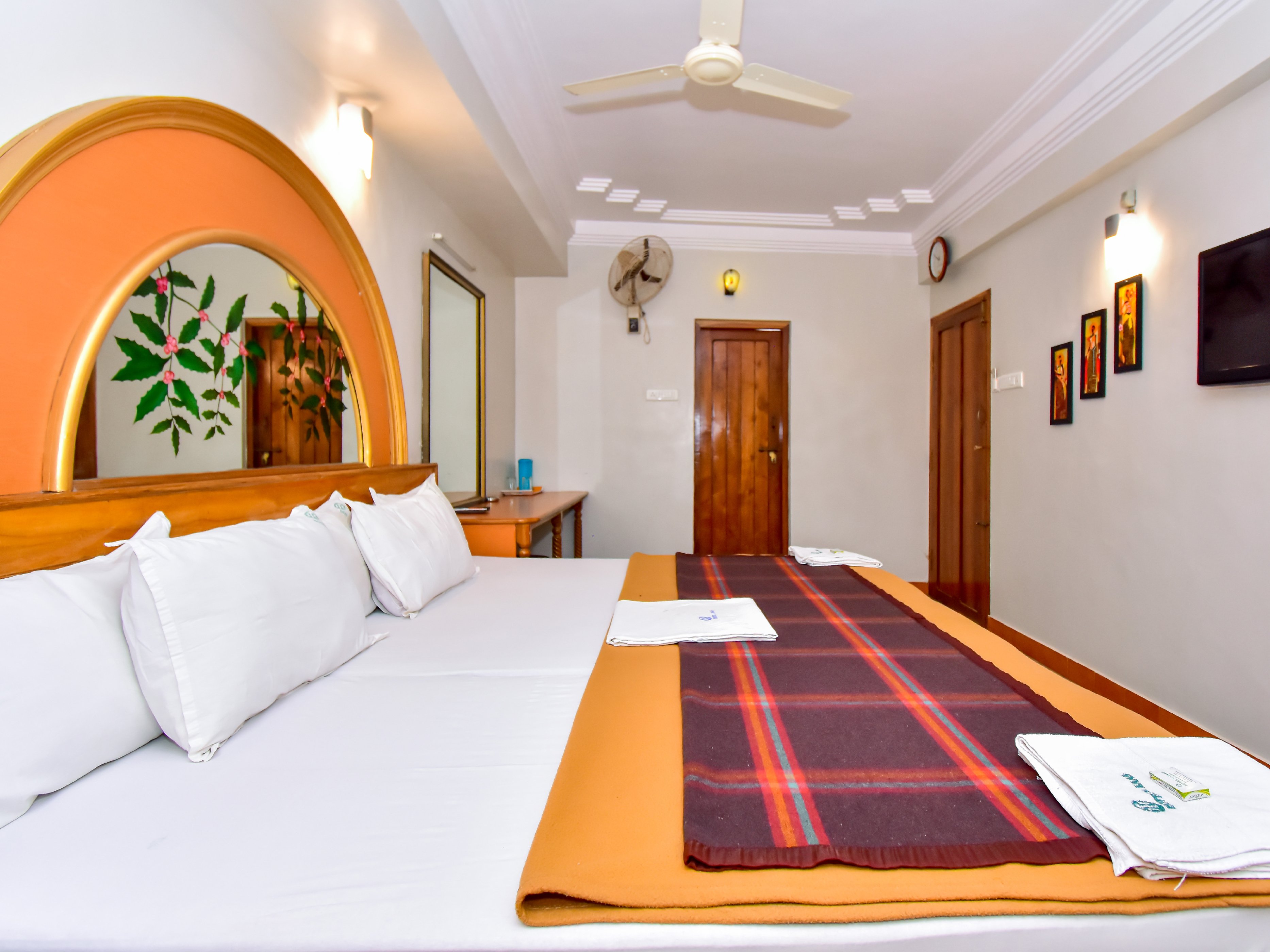 HOTEL RAAMS Room Type - AC Triple bed room
