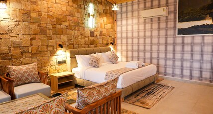 The Banyan Retreat By Excel Hotels & Resorts, Jim Corbett (Ramnagar) Room Type - KING FISHER WITH GARDEN VIEW The Banyan Retreat By Excel Hotels & Resorts, Jim Corbett (Ramnagar) Room Type - KING FISHER WITH GARDEN VIEW