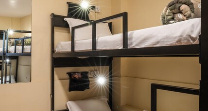 Zostel Mumbai Room Type - Mixed Dorm | 1 Bed in 6-Bunk Bed AC Dorm only | Shared Attached Bathroom